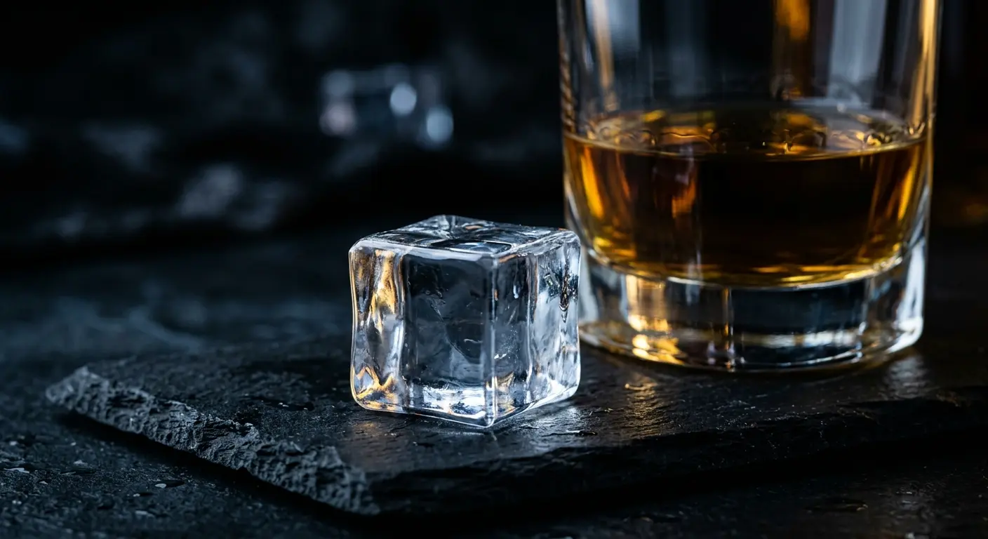Luxury clear ice